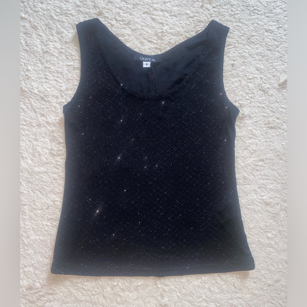Vintage sparkle top
